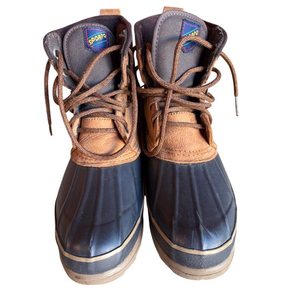 Sporto Thermalite Insulated Duck Boots with Lug Style Soles size 7 - Picture 11 of 15